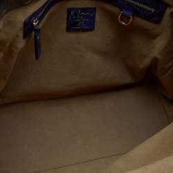 Pre Owned Louis Vuitton Multicolor Blue Monogram Limited Edition Heartbreak Jokes Richard Prince Bag