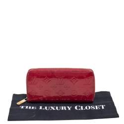 Louis Vuitton Pomme D’amour Monogram Vernis Zippy Wallet