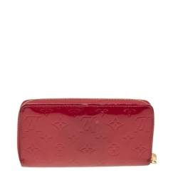 Louis Vuitton Pomme D’amour Monogram Vernis Zippy Wallet