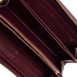 مملوكة مسبقًا محفظة لوي فيتون فوفيست مونوغرامي فيرنيه حمراء بسحاب