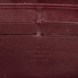 مملوكة مسبقًا محفظة لوي فيتون فوفيست مونوغرامي فيرنيه حمراء بسحاب