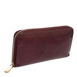 مملوكة مسبقًا محفظة لوي فيتون فوفيست مونوغرامي فيرنيه حمراء بسحاب