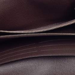 مملوكة مسبقًا Louis Vuitton Damier Ebene Canvas Sarah Wallet