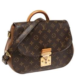 Pre Owned Louis Vuitton Monogram Canvas Camel Eden MM Bag