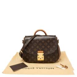 Pre Owned Louis Vuitton Monogram Canvas Camel Eden MM Bag