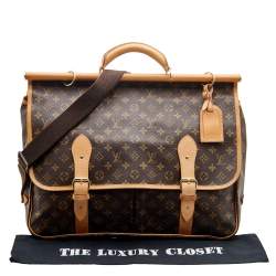 Pre Owned Louis Vuitton Monogram Canvas Sac Chasse Hunting Bag