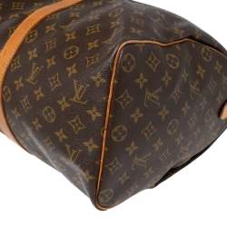 Louis Vuitton Monogram Canvas Keepall 45 Bag
