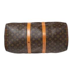 Louis Vuitton Monogram Canvas Keepall 45 Bag