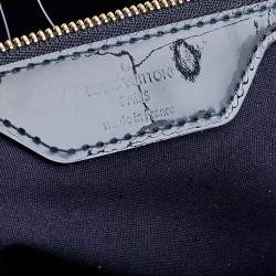 Pre Owned Louis Vuitton Vert Bronze Monogram Vernis Wilshire MM Bag
