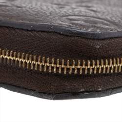 مملوكة مسبقًا محفظة لوي فيتون تير جلد إمبيرنت مونوغرامي بسحاب