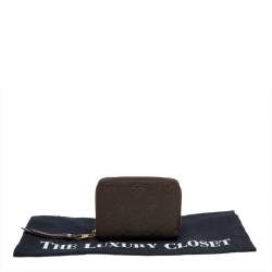 مملوكة مسبقًا محفظة لوي فيتون تير جلد إمبيرنت مونوغرامي بسحاب