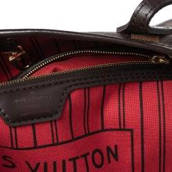 Louis Vuitton Damier Ebene Canvas Neverfull MM Bag