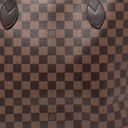 Louis Vuitton Damier Ebene Canvas Neverfull MM Bag