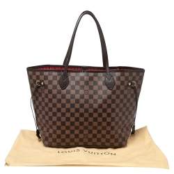 Louis Vuitton Damier Ebene Canvas Neverfull MM Bag