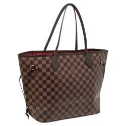 Louis Vuitton Damier Ebene Canvas Neverfull MM Bag