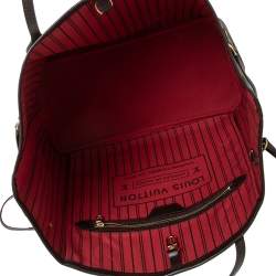 Louis Vuitton Damier Ebene Canvas Neverfull MM Bag