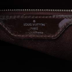 Pre Owned Louis Vuitton Prune Electric Epi Leather Mirabeau GM Bag