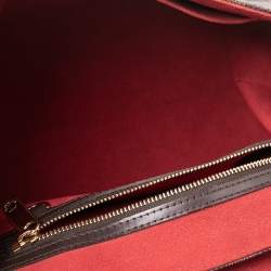 Pre Owned Louis Vuitton Damier Ebene Canvas Bergamo MM Bag