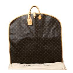 Pre Owned Louis Vuitton Monogram Canvas and Leather Garment Cover