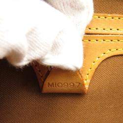 مملوكة مسبقًا Louis Vuitton Brown Monogram Coated Canvas Ellipse MM Top Handle Bag