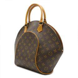 مملوكة مسبقًا Louis Vuitton Brown Monogram Coated Canvas Ellipse MM Top Handle Bag