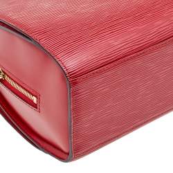 Pre Owned Louis Vuitton Red Epi Leather Vintage Pont Neuf PM Bag