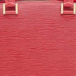 Pre Owned Louis Vuitton Red Epi Leather Vintage Pont Neuf PM Bag