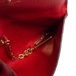 مملوكة مسبقًا Louis Vuitton Cherry Empreinte Leather Key Pouch