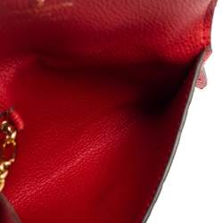 مملوكة مسبقًا Louis Vuitton Cherry Empreinte Leather Key Pouch