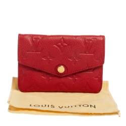 مملوكة مسبقًا Louis Vuitton Cherry Empreinte Leather Key Pouch
