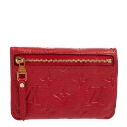 مملوكة مسبقًا Louis Vuitton Cherry Empreinte Leather Key Pouch