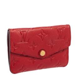 مملوكة مسبقًا Louis Vuitton Cherry Empreinte Leather Key Pouch