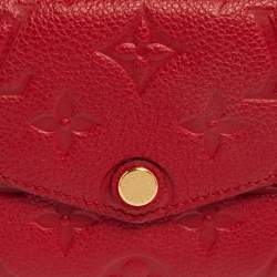 مملوكة مسبقًا Louis Vuitton Cherry Empreinte Leather Key Pouch