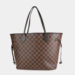 مملوكة مسبقًا Louis Vuitton Brown Damier Ebene Canvas Neverfull MM Tote Bag