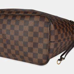 مملوكة مسبقًا Louis Vuitton Brown Damier Ebene Canvas Neverfull MM Tote Bag