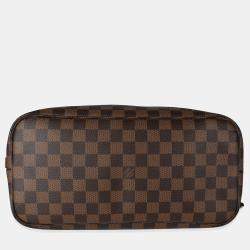 مملوكة مسبقًا Louis Vuitton Brown Damier Ebene Canvas Neverfull MM Tote Bag