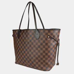 مملوكة مسبقًا Louis Vuitton Brown Damier Ebene Canvas Neverfull MM Tote Bag