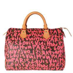 New Louis Vuitton Stephen Sprouse Graffiti Pink Tee L Yeezy