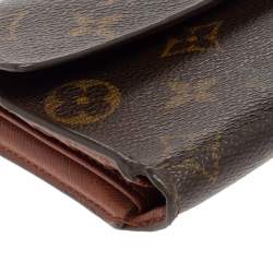 مملوكة مسبقًا Louis Vuitton Monogram Canvas Porte Tresor International Wallet