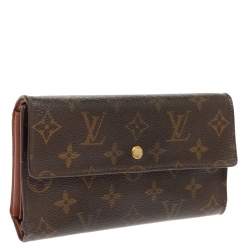 مملوكة مسبقًا Louis Vuitton Monogram Canvas Porte Tresor International Wallet
