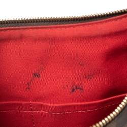 Pre Owned حقيبة لوي فيتون بلومز بيري كانفاس دامييه إيبين PM 