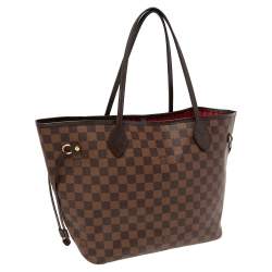 Louis Vuitton Damier Ebene Canvas Neverfull MM Bag