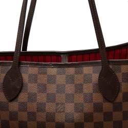 Louis Vuitton Damier Ebene Canvas Neverfull MM Bag