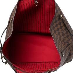 Louis Vuitton Damier Ebene Canvas Neverfull GM Bag