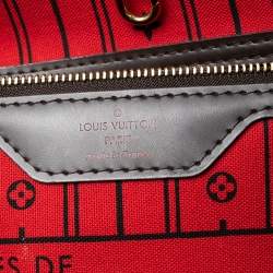 Louis Vuitton Damier Ebene Canvas Neverfull GM Bag