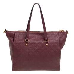 Pre Owned Louis Vuitton Flamme Empreinte Leather Lumineuse PM Bag