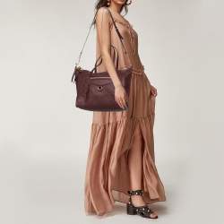 Pre Owned Louis Vuitton Flamme Empreinte Leather Lumineuse PM Bag