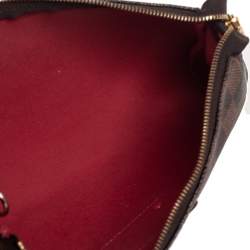 مملوكة مسبقًا Louis Vuitton Damier Ebene Canvas Eva Pochette Bag