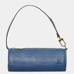 Louis Vuitton, Louis Vuitton Blue Epi leather Shoulder Pochette Bag