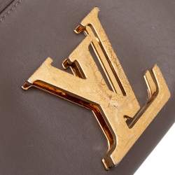 Pre Owned حقيبة لوي فيتون لويز جلد غرانايت بسلسلة GM 